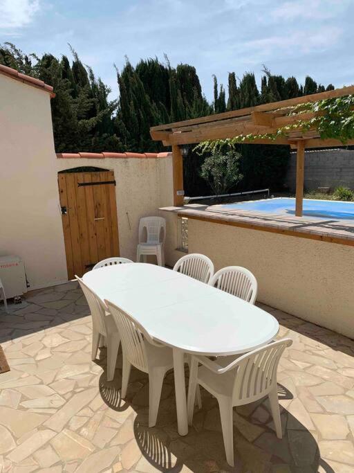 Jolie Villa Piscine A 15 Min Du Barcares Salses-le-Château Esterno foto