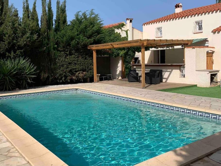 Jolie Villa Piscine A 15 Min Du Barcares Salses-le-Château Esterno foto
